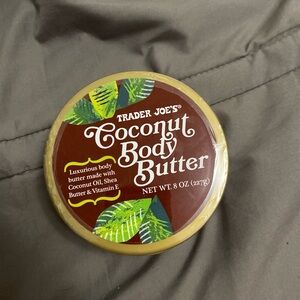 Trader Joe's Coconut Body Butter - Brown and Cream
